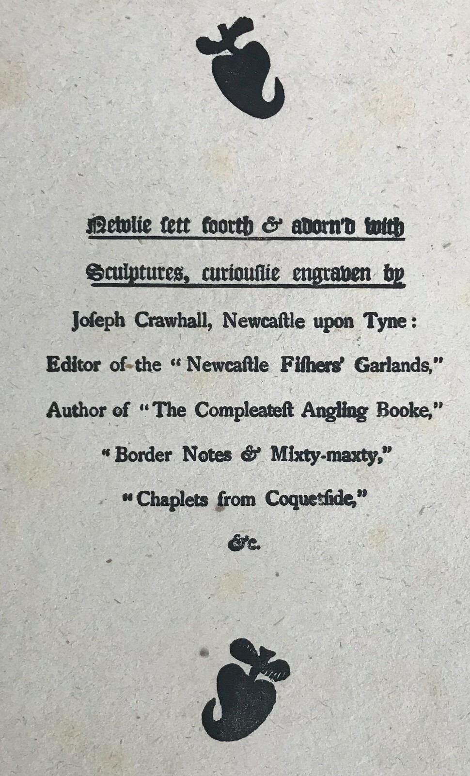 First Edition Joseph Crawhall John & Joan The Leadenhall Press 1883