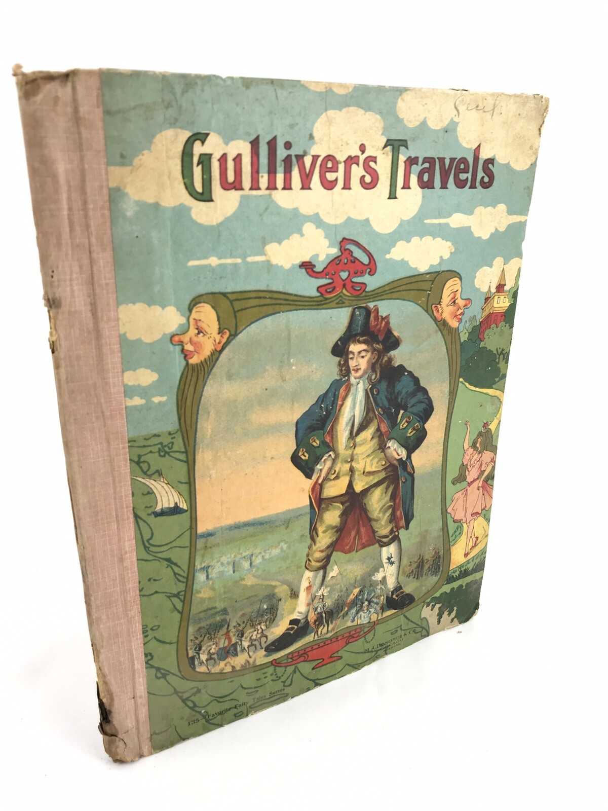 Gullivers Travels 1900 MA Donohue Co Dean Swift Illustrated Favorite Fairy Tales