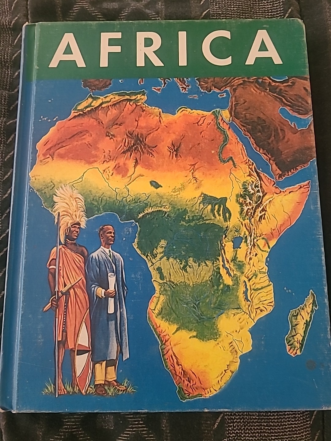 Africa by William D. Allen – California State Texbook (1964, hardcover)