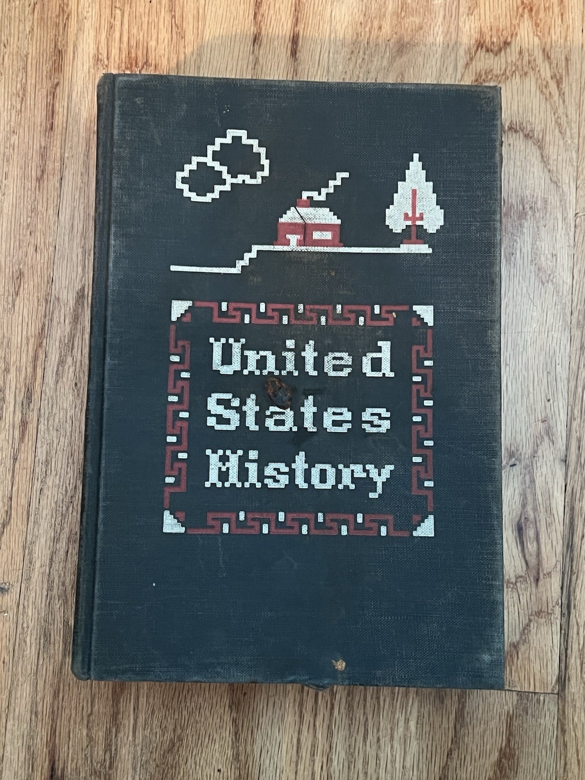 United States History Fremont P Wirth 1952 Hardcover Textbook Vintage