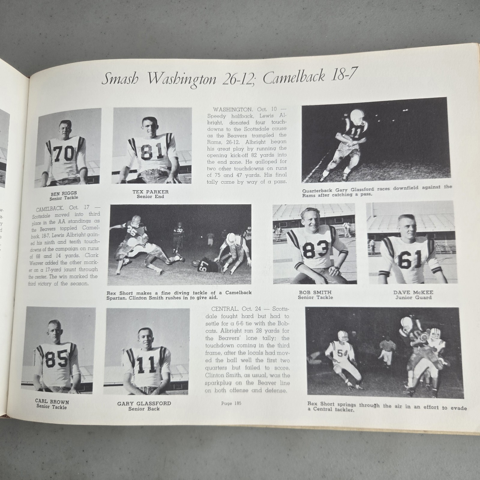 Scottsdale Camelback 1959 Highschool Yearbook Phoenix Arizona