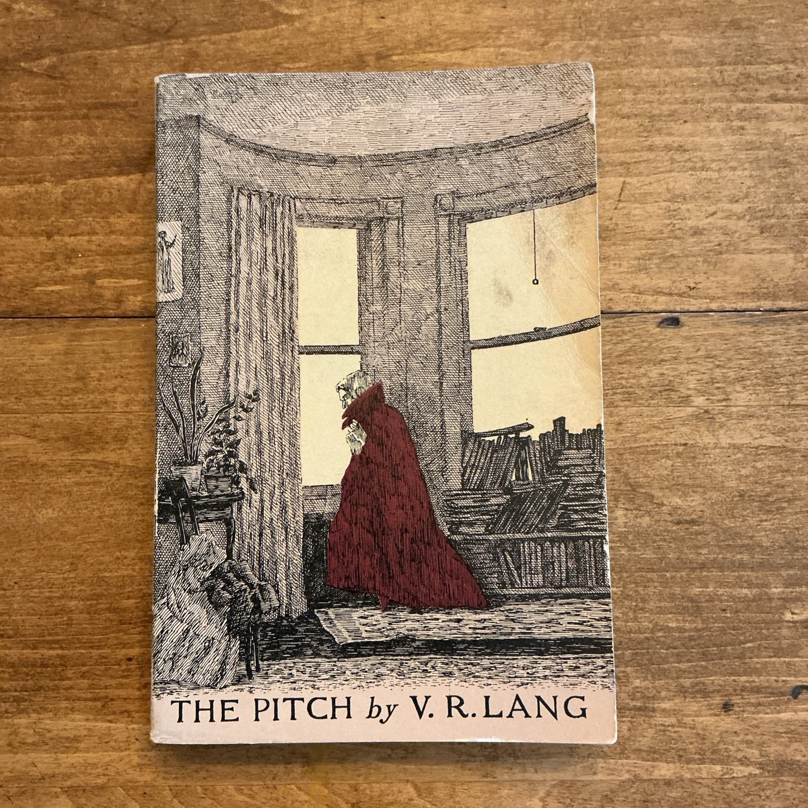 The Pitch By V.R. Lang 1962 Poetry And Plays Edward Gorey Illustrated Cover