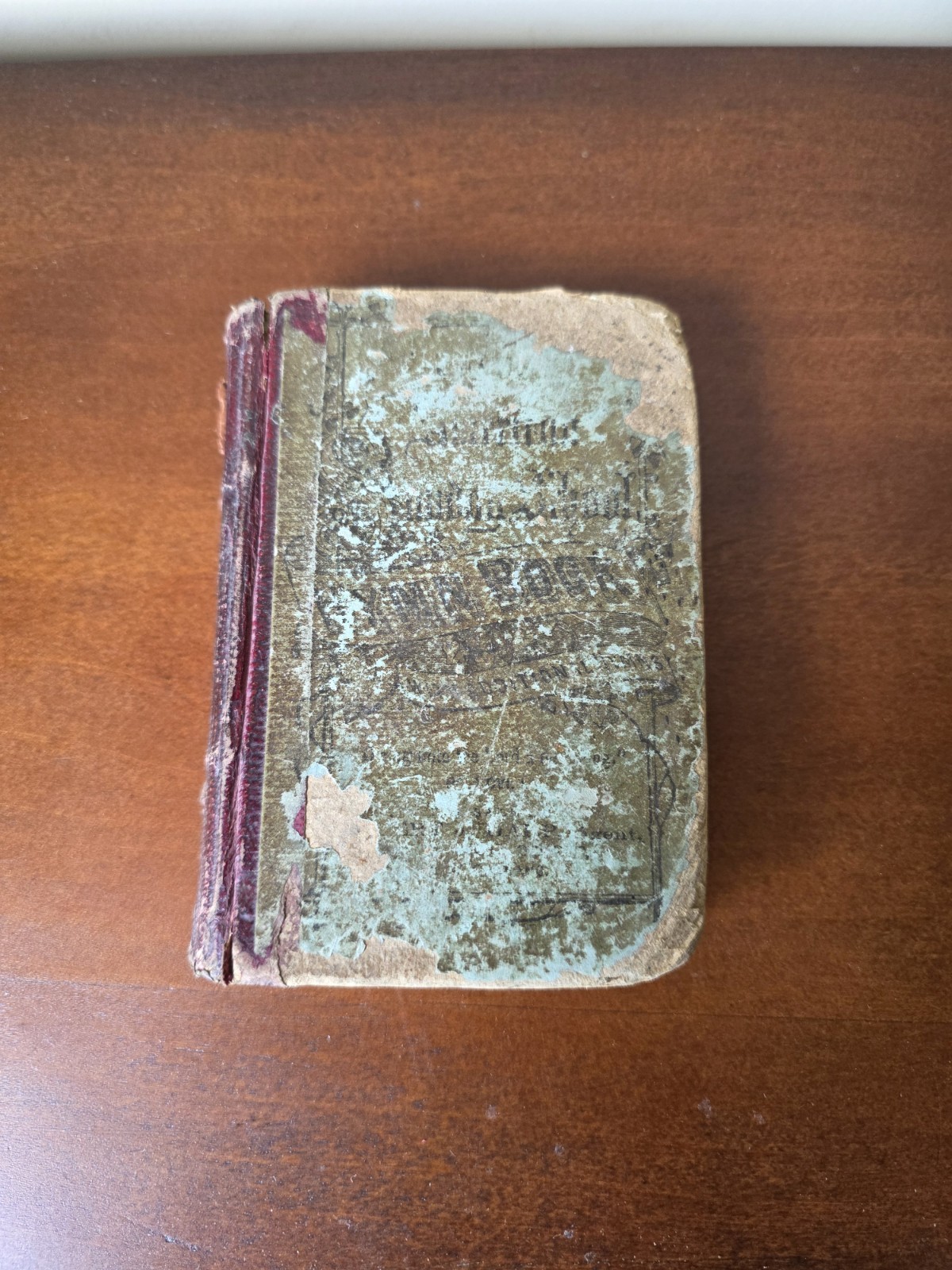 1860 The American Sunday School Hymn Book Philadelphia – in fair condition