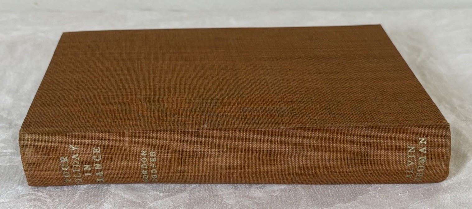 Your Holiday in France Gordon Cooper 1951 Alvin Redman Travel Book