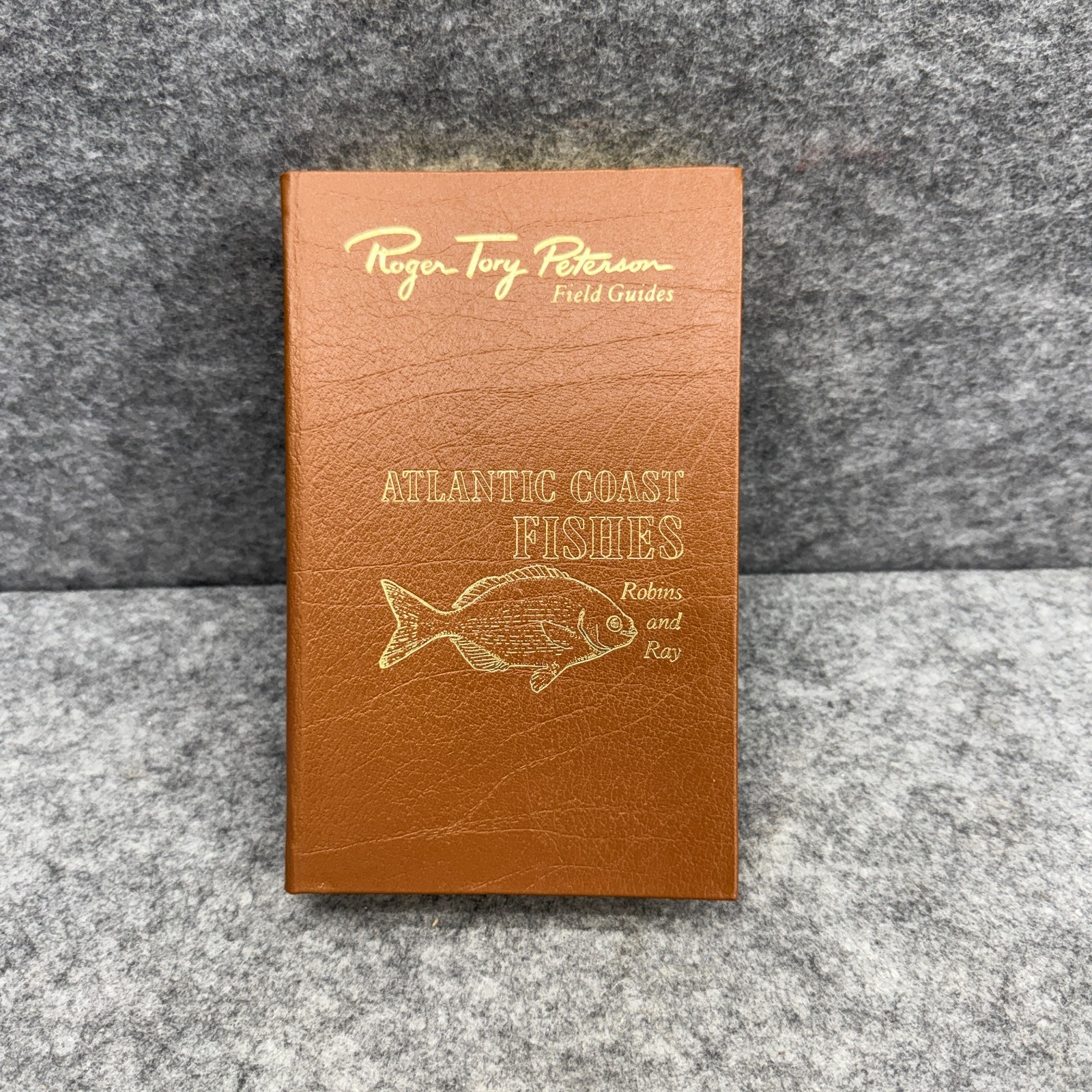 Easton Press Atlantic Coast Fishes Roger Tory Peterson Field Guide Leather 1986