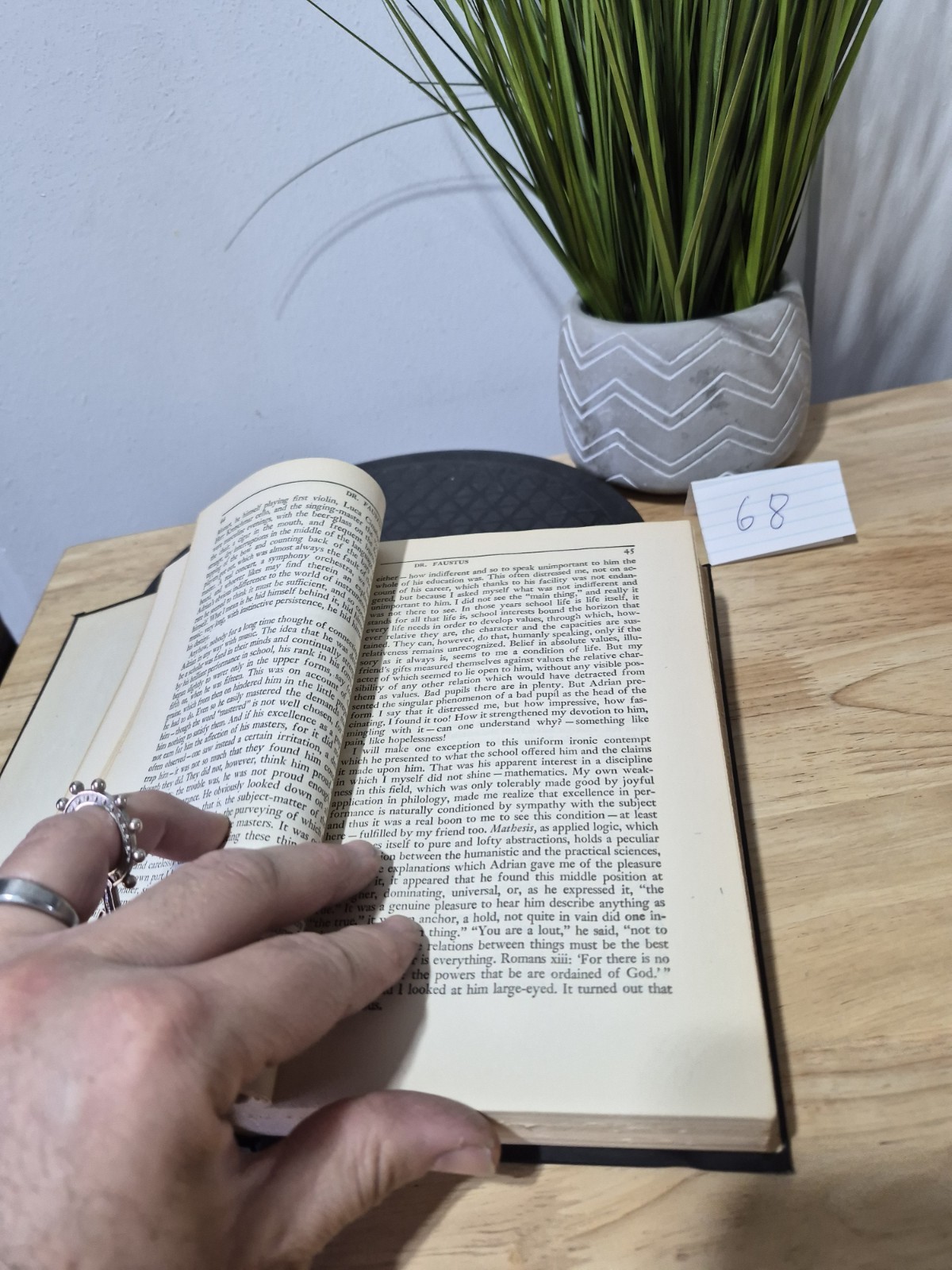 Doctor Faustus by Thomas Mann translated from the German by H.T.Lowe-Porter 1948