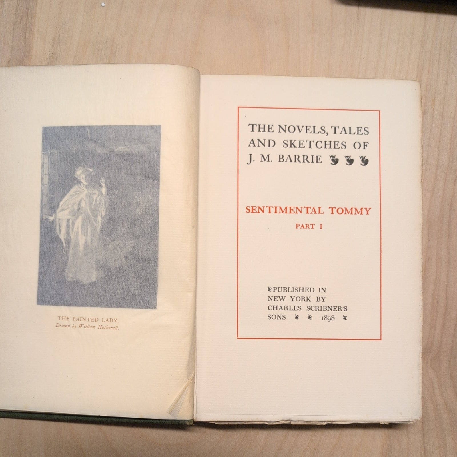 The Novels, Tales and Sketches of J. M. Barrie, Five Volumes 1896