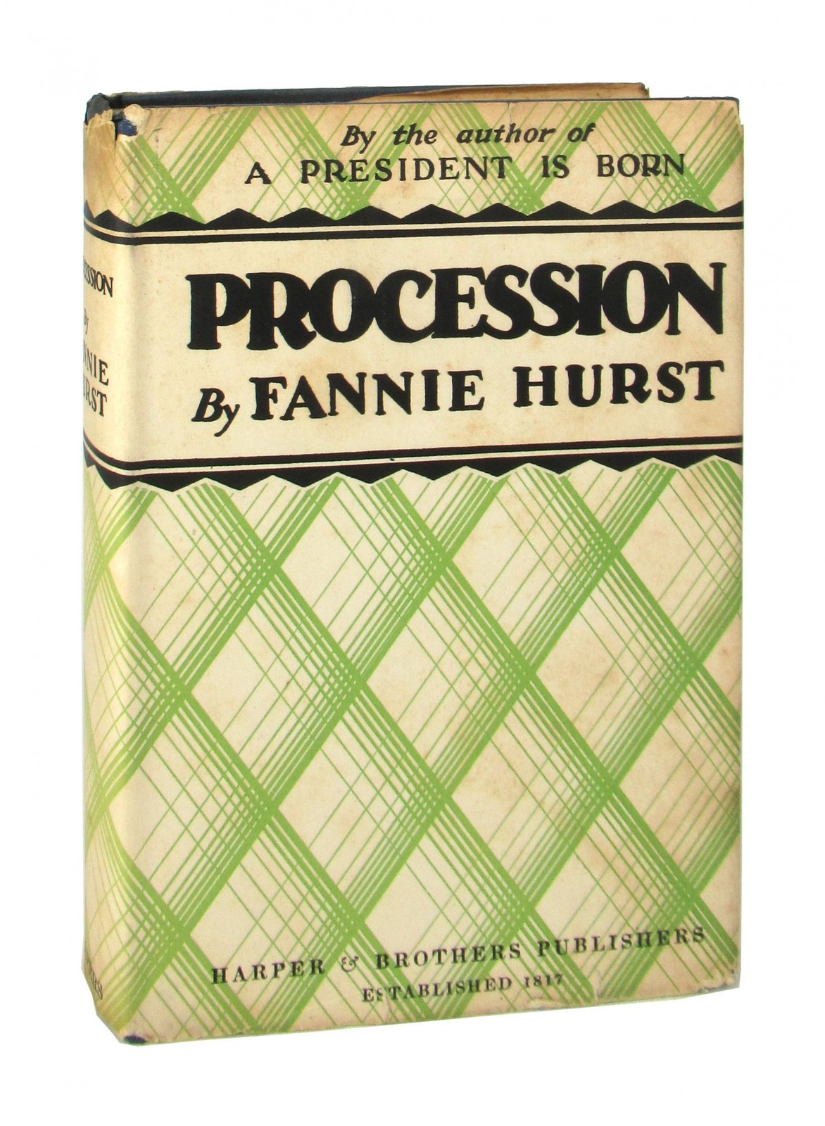 Fannie Hurst / Procession / First Edition in DJ, 1929