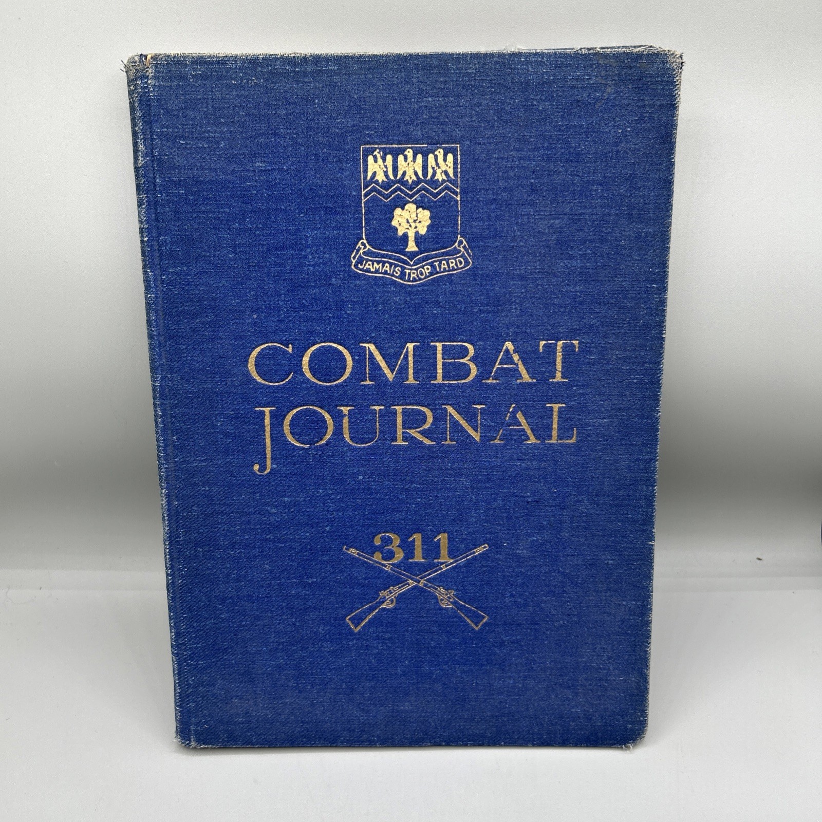 1945 Combat Journal 311th Timberwolf Regiment 78th Lightning Division