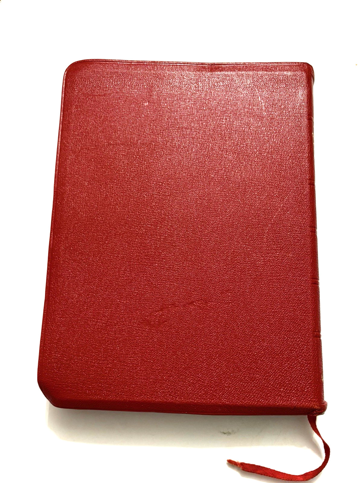 KIRKBRIDE CHAIN REFERENCE THOMPSON STUDY BIBLE LEATHER w THUMB INDEX KJV NICE !