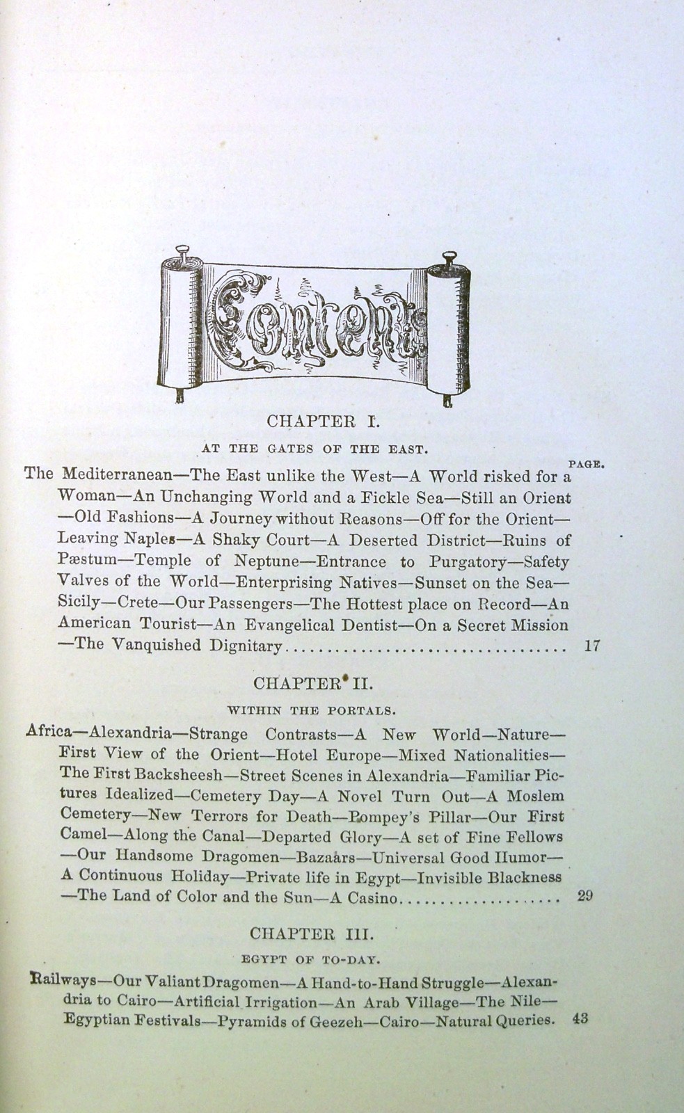 MUMMIES AND MOSLEMS by Charles Dudley Warner 1876 First Edition