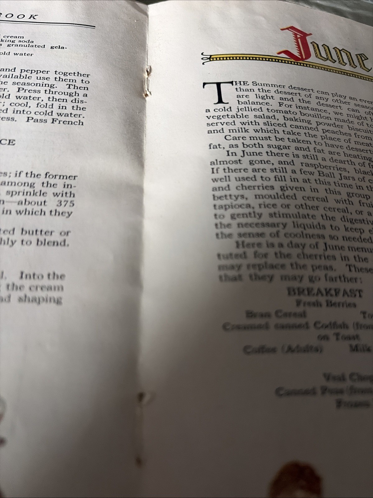 Ball Brothers Book ca. 1924 – How To Use The Foods You Can / As Is