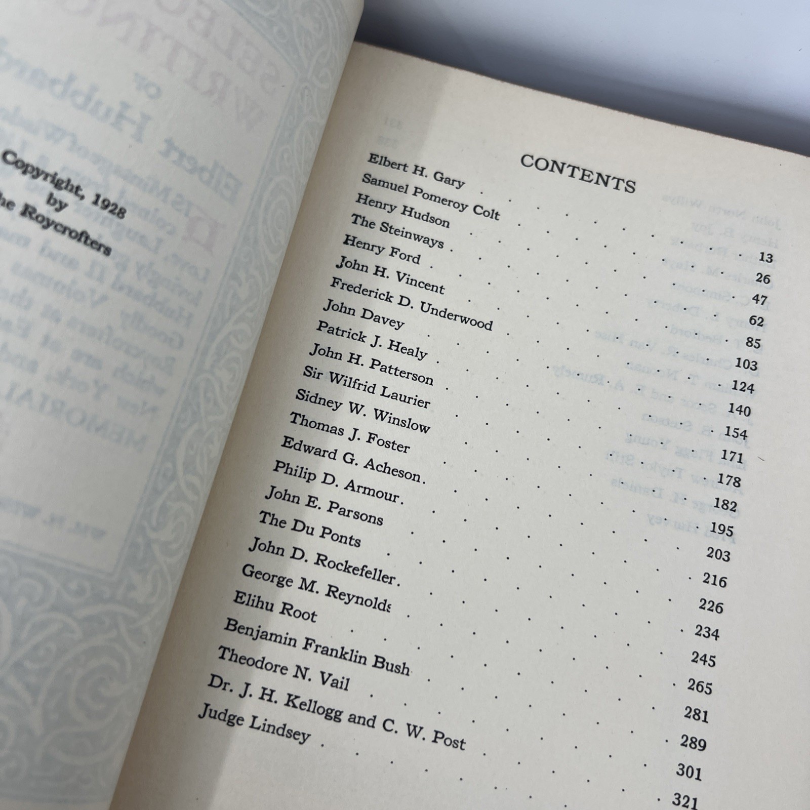 Elbert Hubbard 1928 Memorial Ed „Selected Writings & Little Journeys“ 14 Volumes