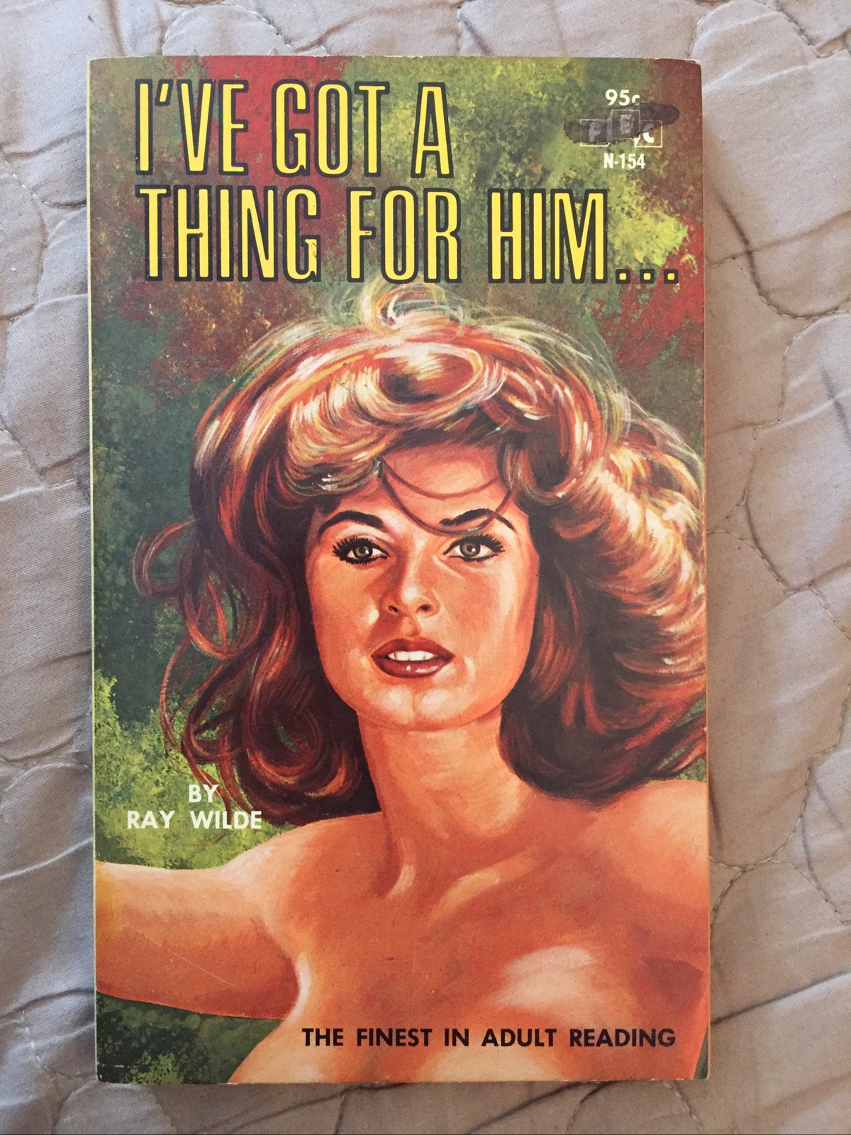 Sleaze Vintage Pb gga, I’ve Got A Thing For Him by Wilde, PEC N154, Pbo 1967, NF