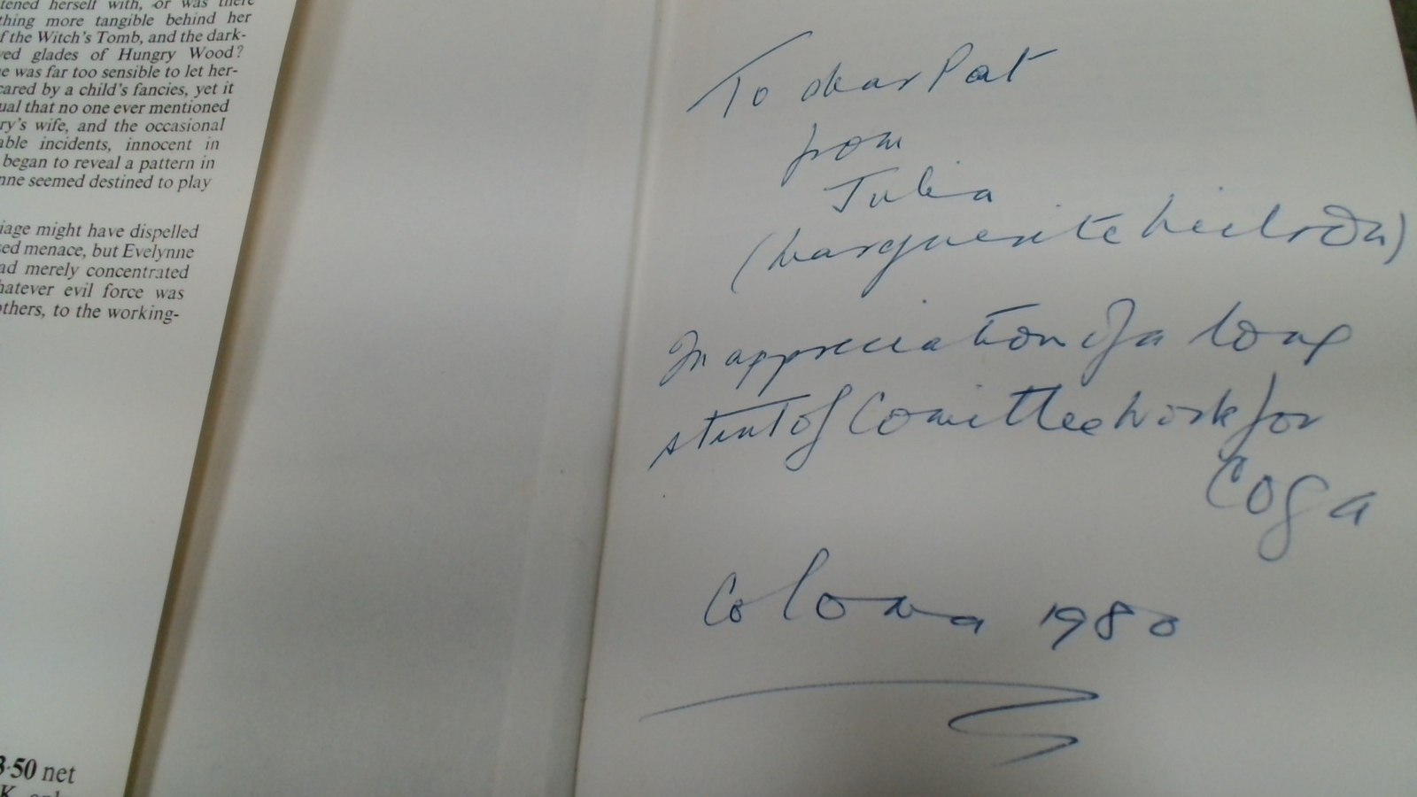 The Dark Path (Signed.), Neilson, Marguerite, Allan Wingate, 1976