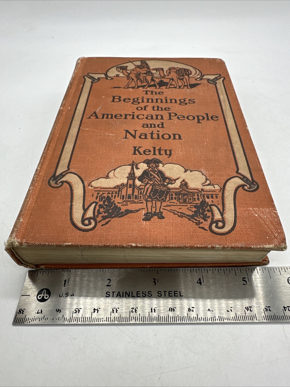The Beginnings of the American People and Nation Mary G Kelty Vintage 1930