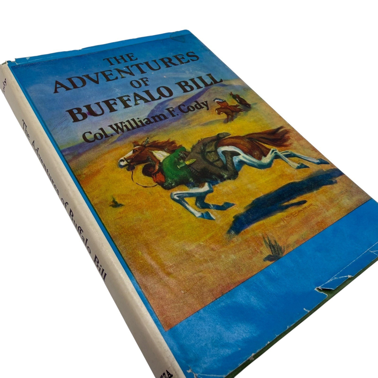 The Adventures of Buffalo Bill Col William F Cody Bonanza Book Hardcover Western