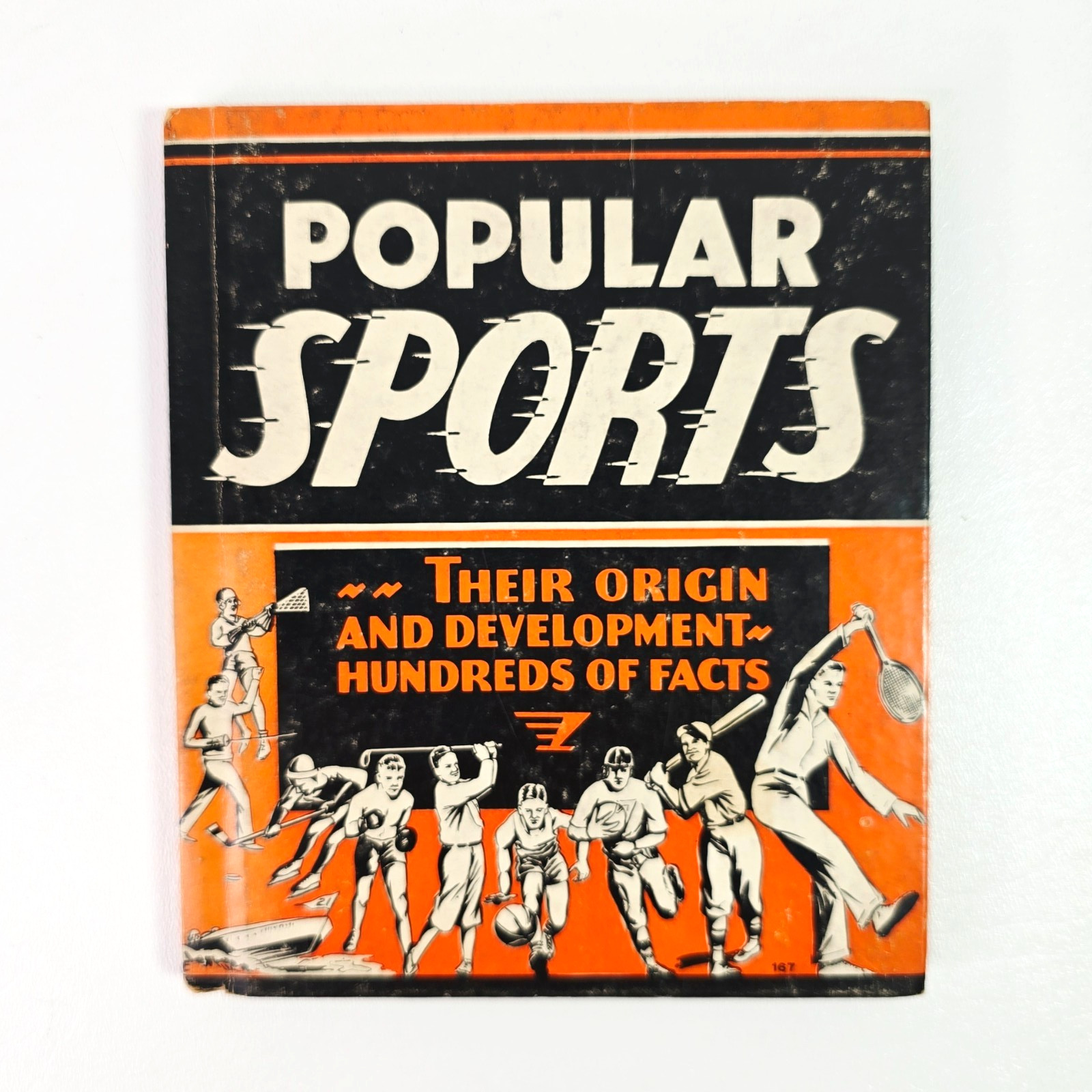 Popular Sports „Their Origin and Development Hundreds of Facts 1935 Book