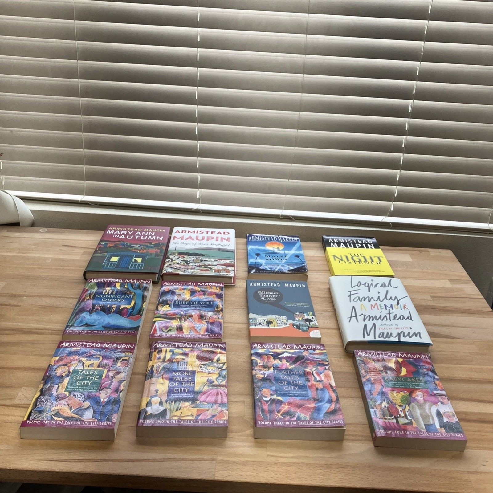 Armistead Maupin Lot of 12 Books (10 Tales of the City 1-10 & 2 Standalone)