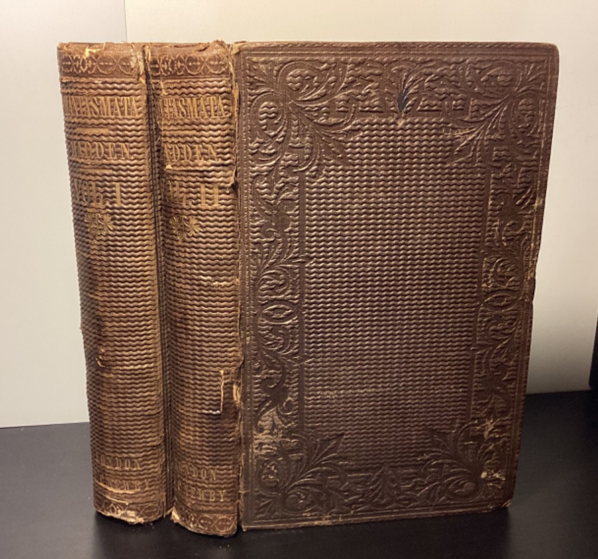 1857 2 Vols. Phantasmata, Or Illusions And Fanaticisms – R.R. Madden