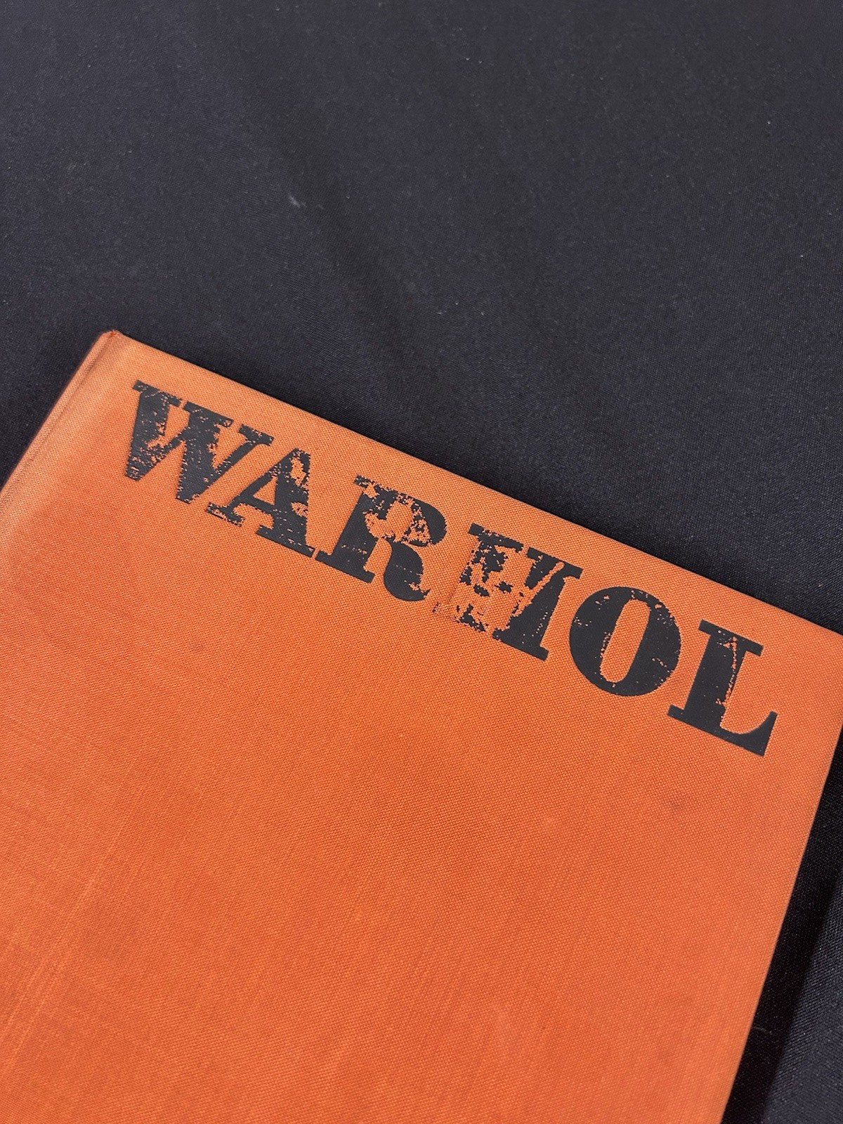 Andy Warhol Rainer Crone 1970 First Edition Hardcover Catalogue Praeger Pop Art