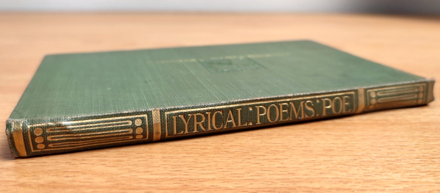 1906 Lyrical Poems Of Edgar Allan Poe London William Heinemann