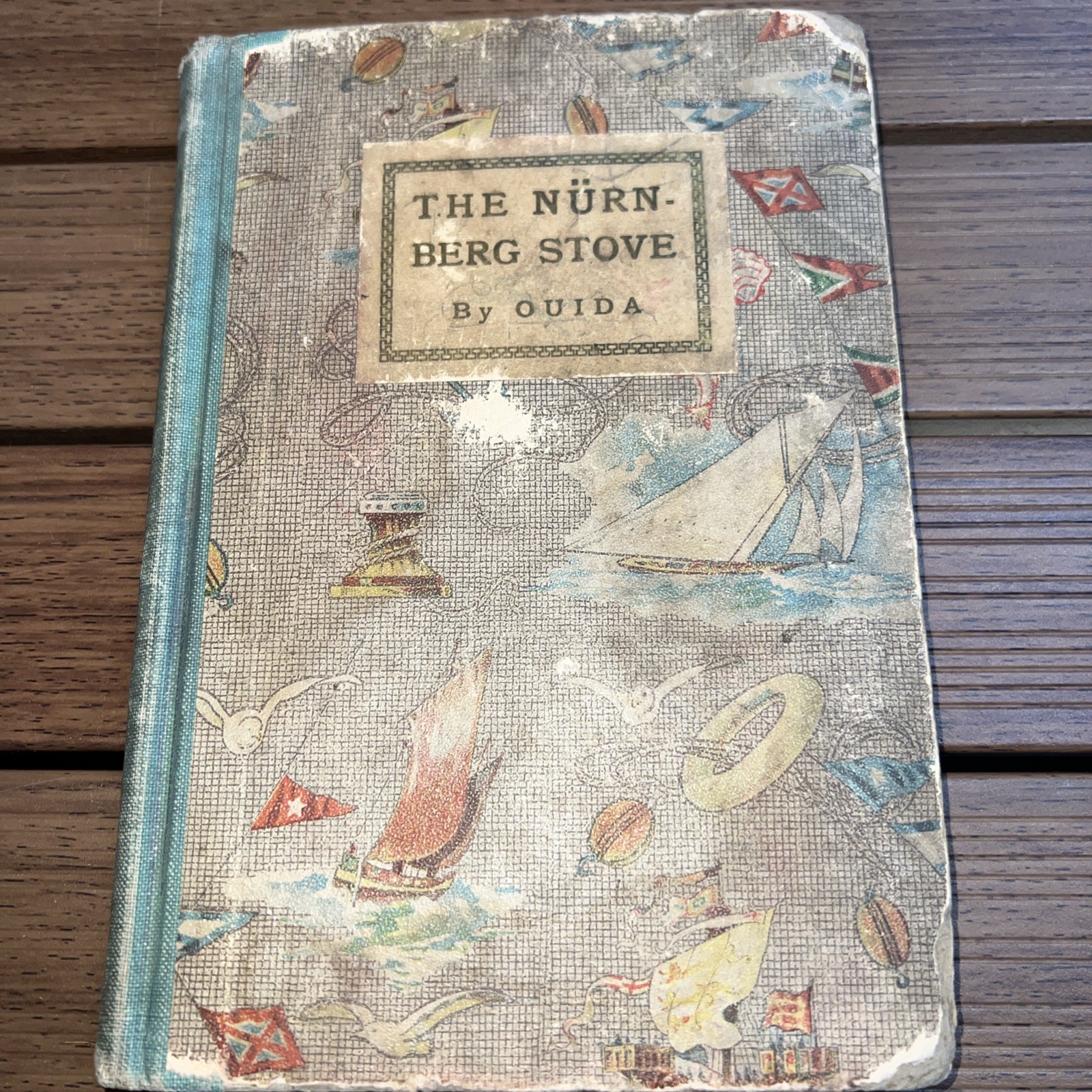 1908 Antique History Book „The Nurnberg Stove“