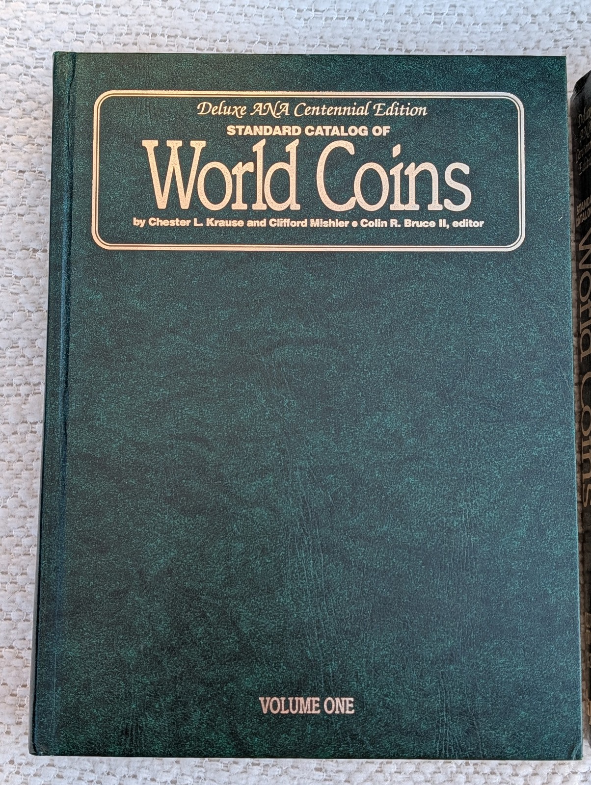 Deluxe ANA Centennial Edition Standard Catalog of World Coins, 2 Volume Box Set
