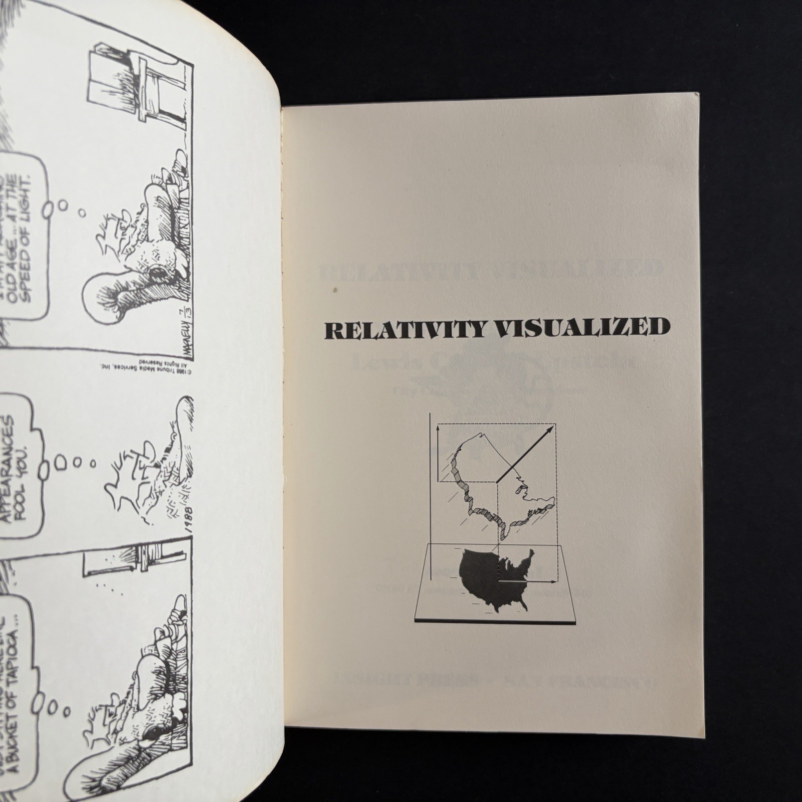 Relativity Visualized Lewis Carroll Epstein The Gold Nugget of Relativity Books