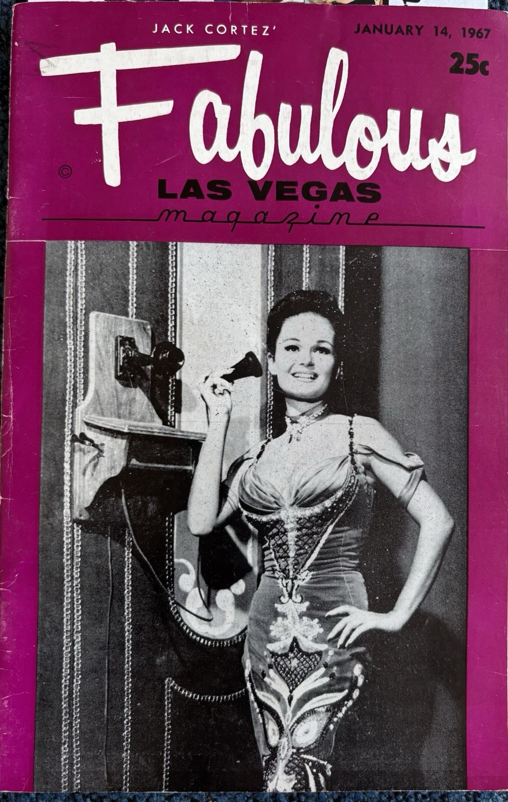 Fabulous Las Vegas Magazine Valerie Perrine Criswell Predicts January 14, 1967