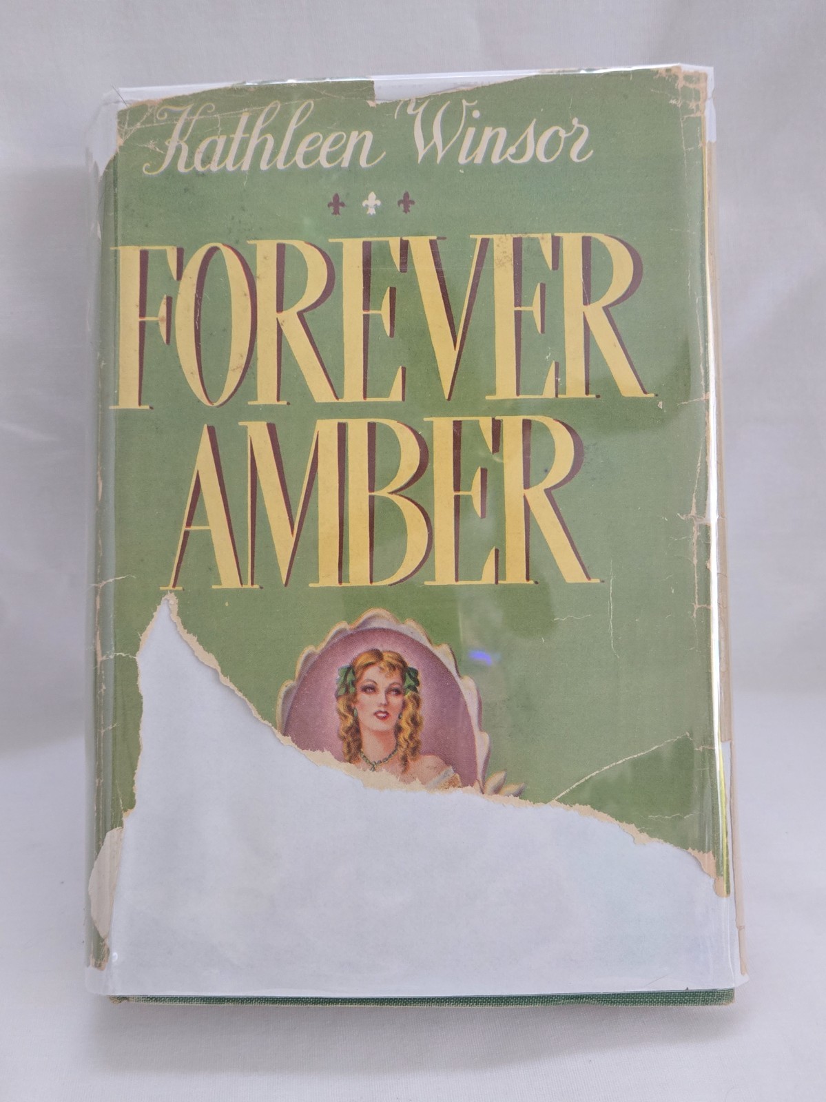 SIGNED Forever Amber Kathleen Winsor 1944 1ST EDITION 1st Printing BANNED Book