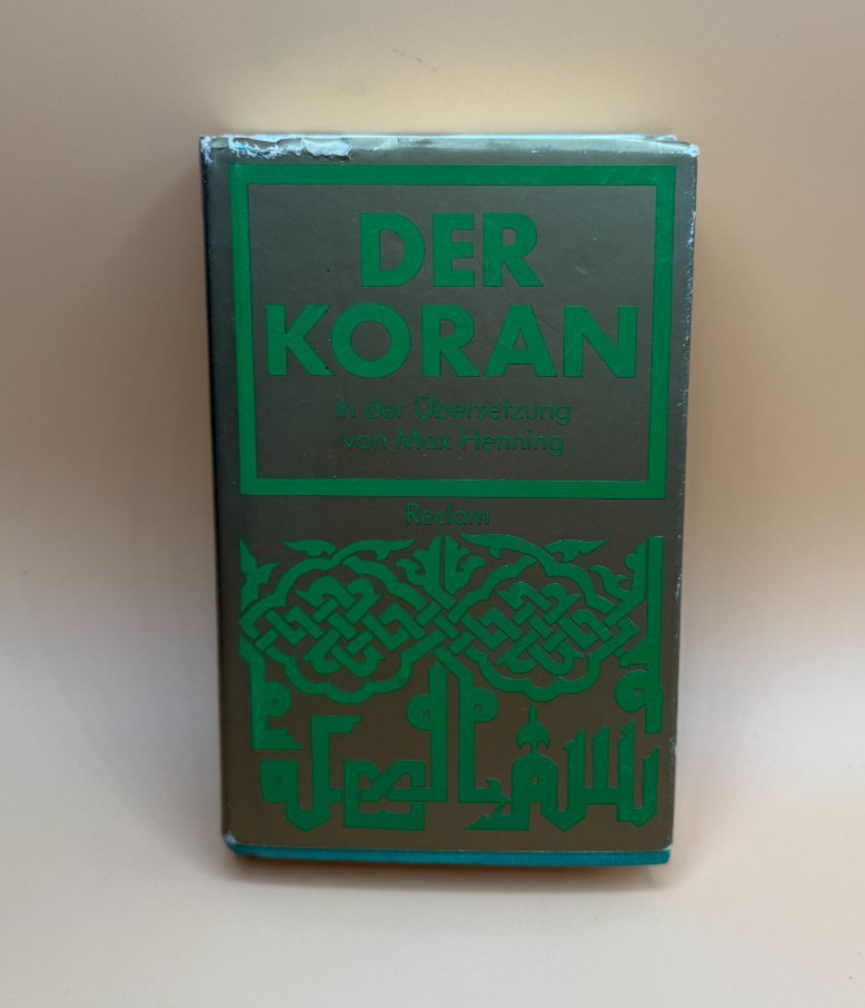 Der Koran Published by Philipp Reclam German Edition Translated by Max Henning