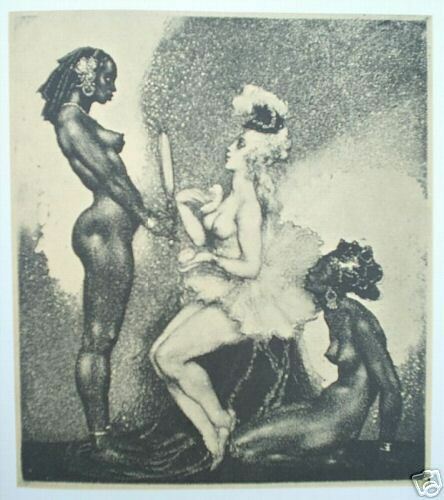1977 1st NORMAN LINDSAY ETCHINGS with 100 FULL PAGE PLATES FREE EXPRESS AUST