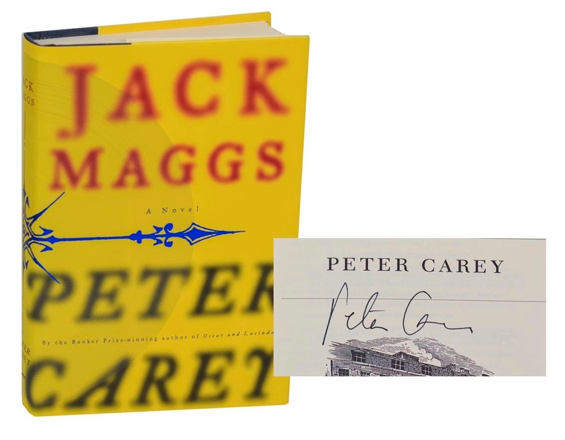 Peter CAREY / JACK MAGGS Signed First Edition 1998 #204968