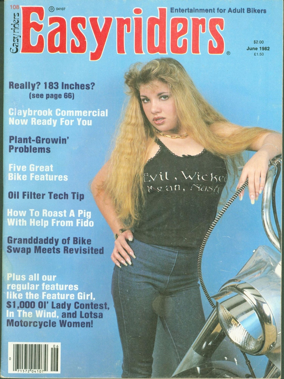 Tex . Larry Brown Campbell / Easyriders Entertainment for Adult Bikers #286426