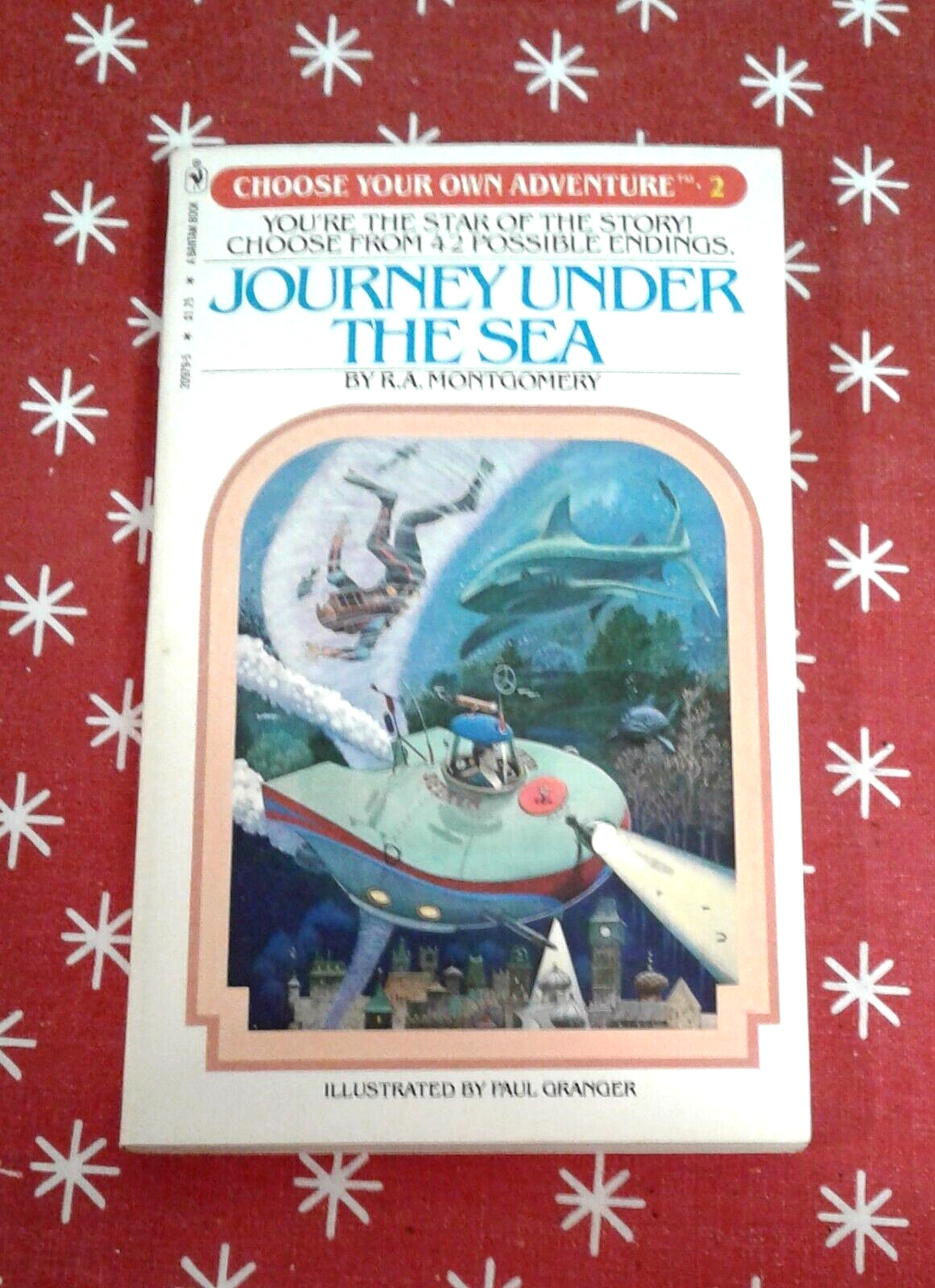 JOURNEY UNDER THE SEA. CYOA #2. R. A. MONTGOMERY. 1981. PAPERBACK. FINE+