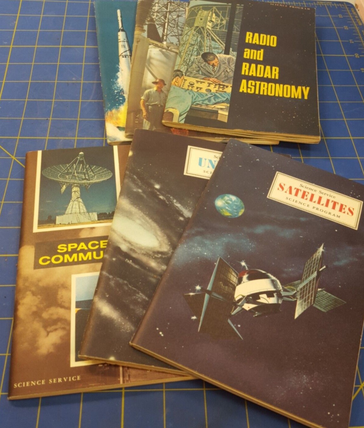 Science Service Science Program 6 Books Nelson Doubleday, Inc. 1968