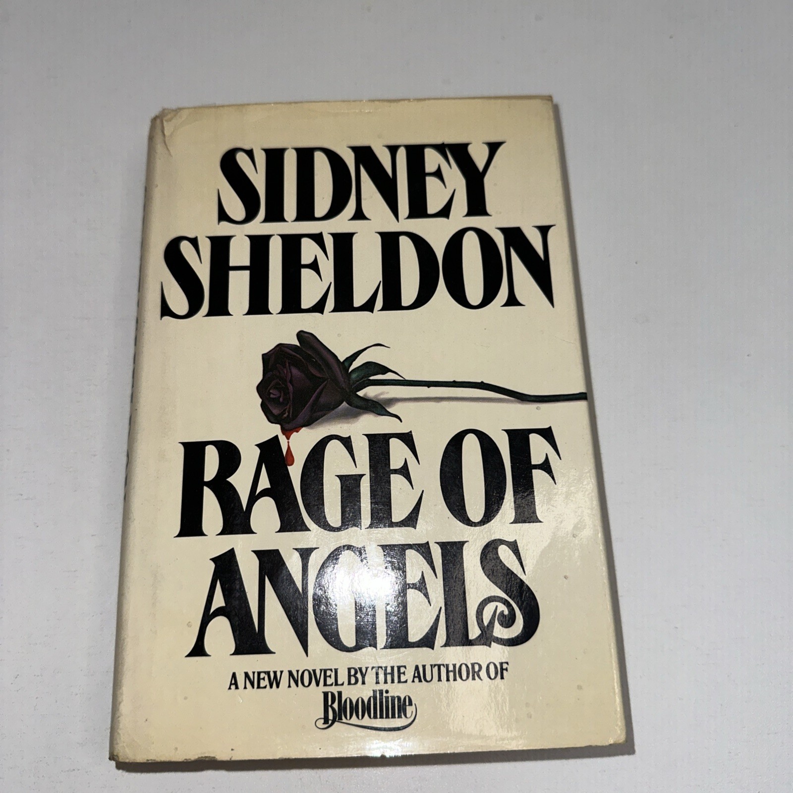Sidney Sheldon RAGE OF ANGELS 1980 First Edition 1st Printing HC/DJ