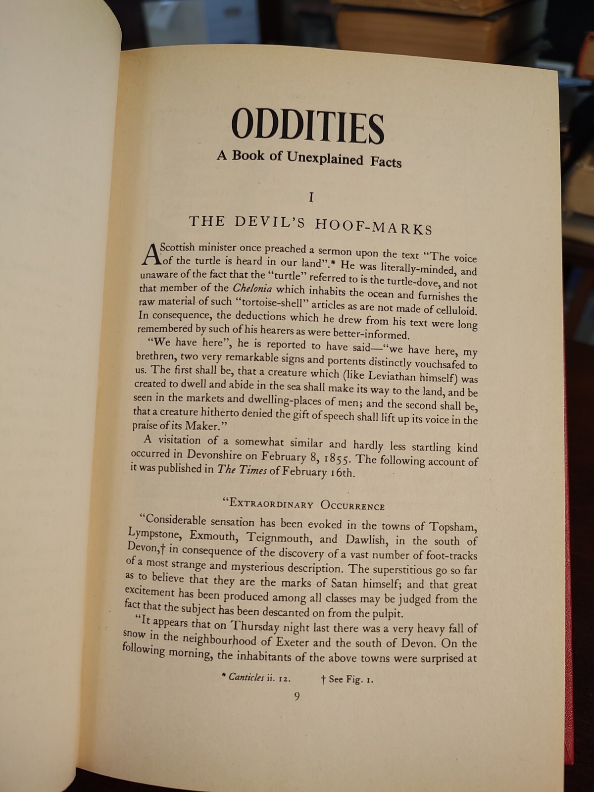 Oddities, Unexplained Facts, 1965 3rd Edition, by Rupert T. Gould, Very Clean!