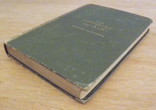 THE PROMISE OF AIR by Algernon Blackwood 1918 1st Edition