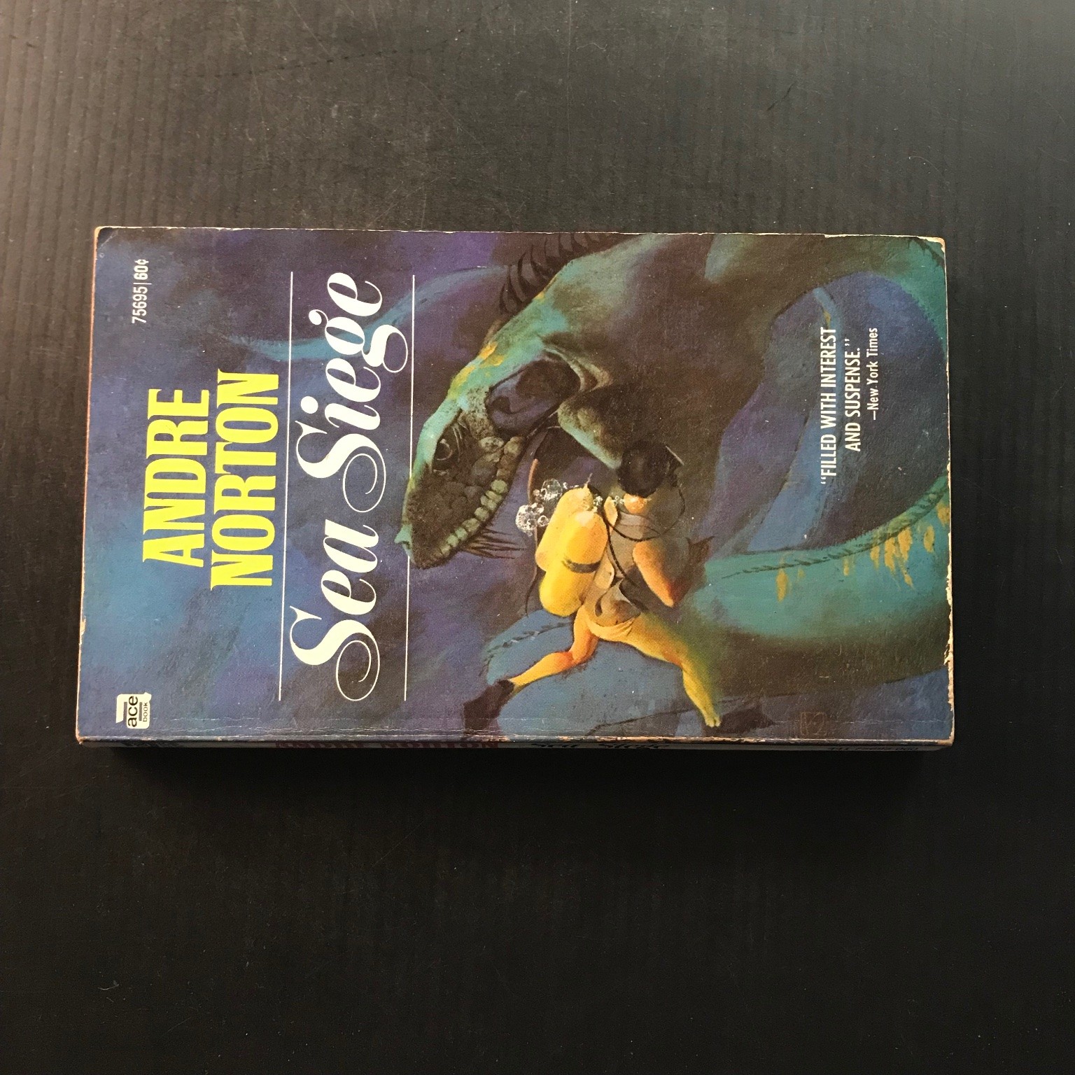 Sea Siege Andre Norton Ace Books 1971 Science Fiction Paperback