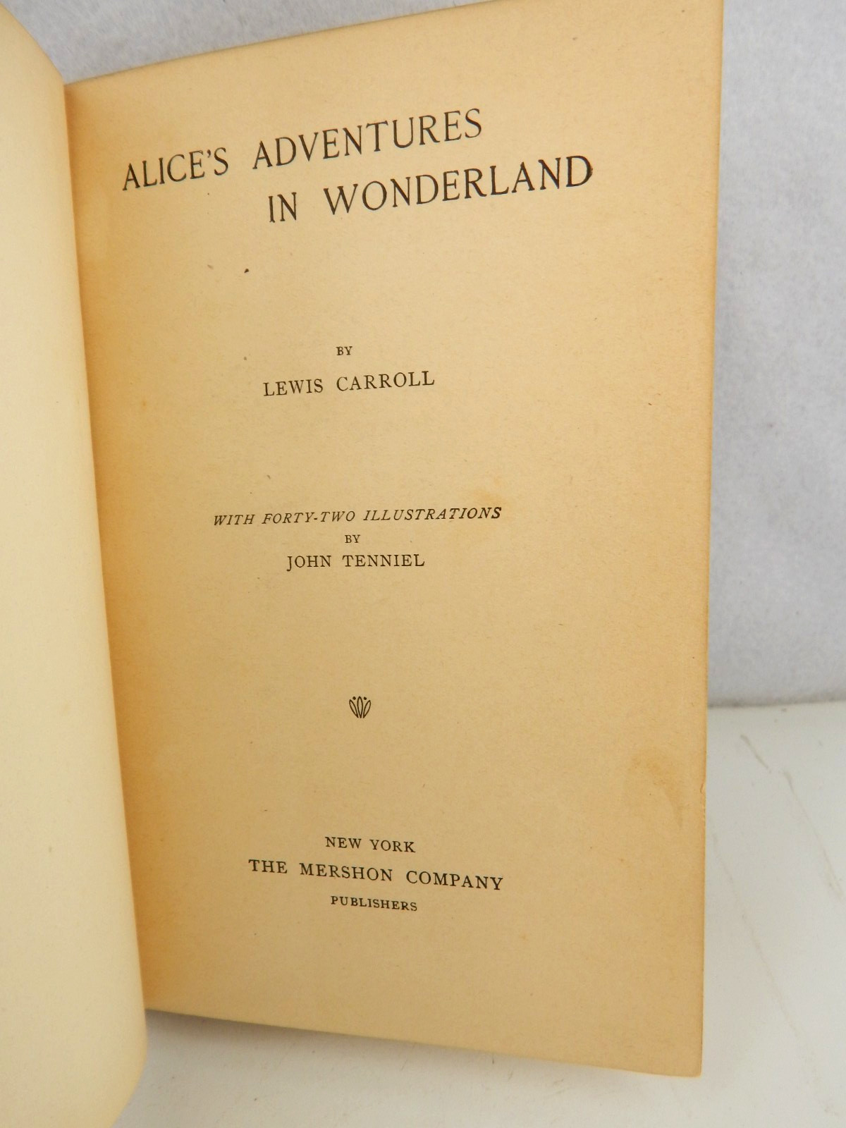 Alice’s Adventures in Wonderland ca.1900 by The Mershon Company