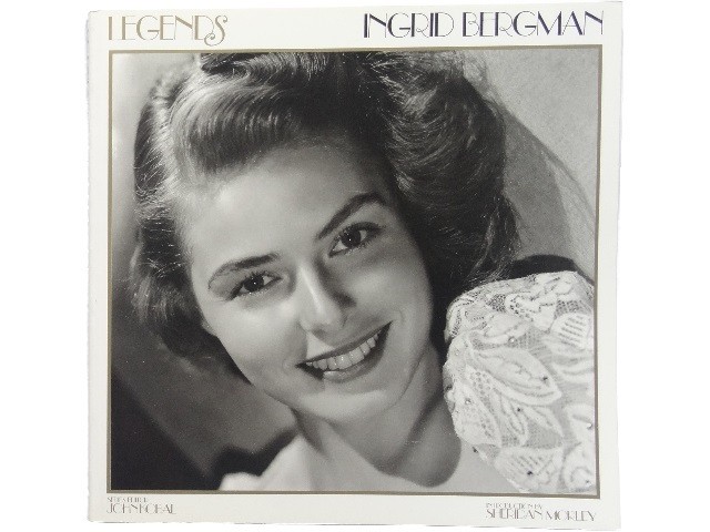 Ingrid Bergman Photo Book Movie Actress 1985 Used Softcover 143 Pages