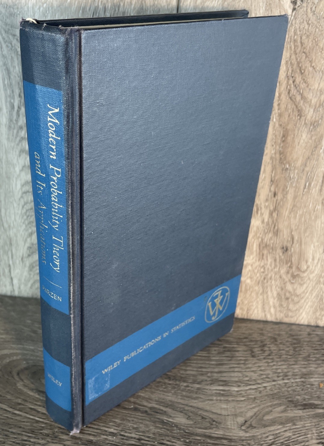 Modern Probability Theory and Its Applications Wiley Statistics Parzen Hardcover