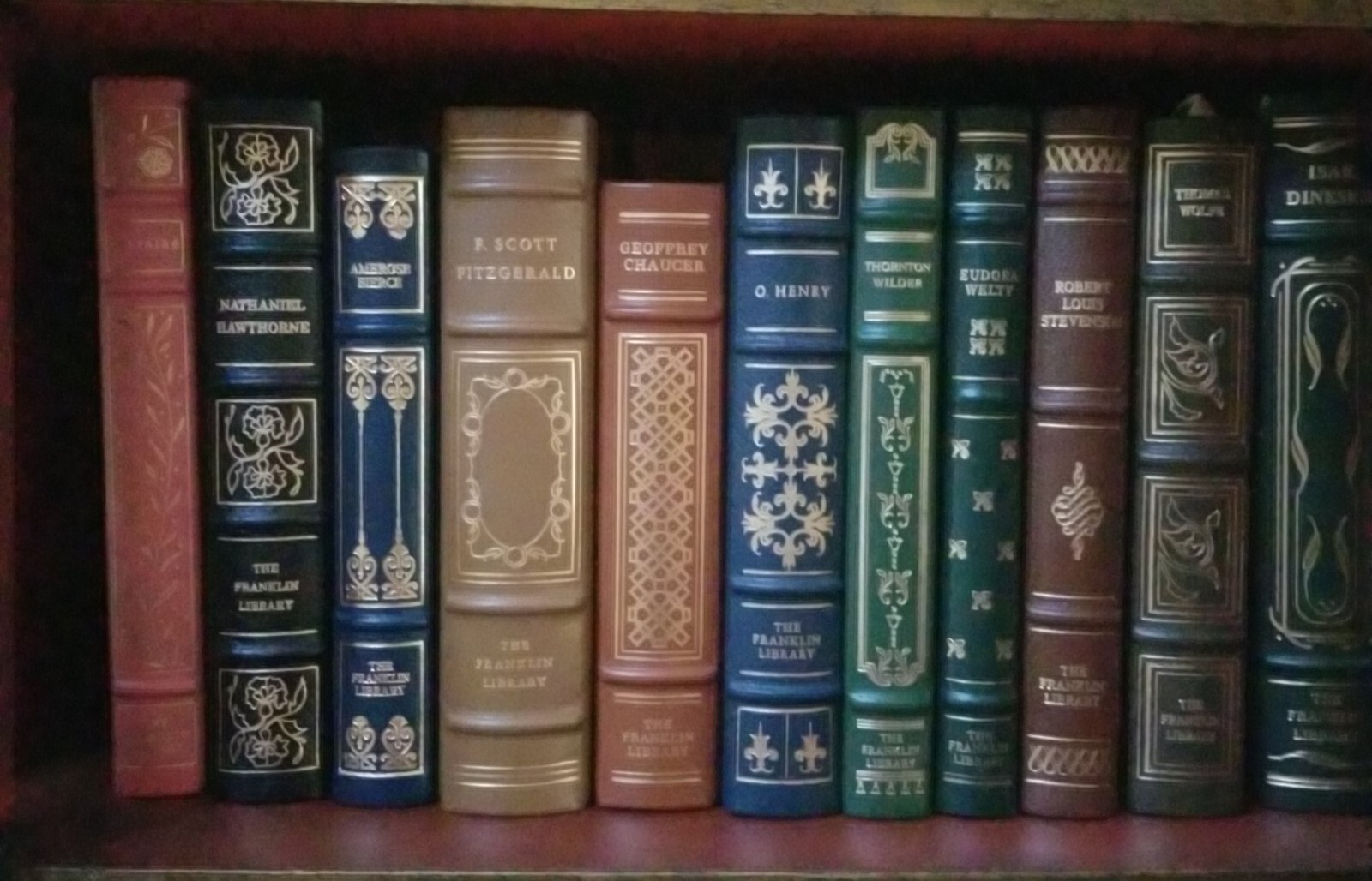 One 1 BOOK from FRANKLIN MINT Collected Stories of the World’s Greatest Authors