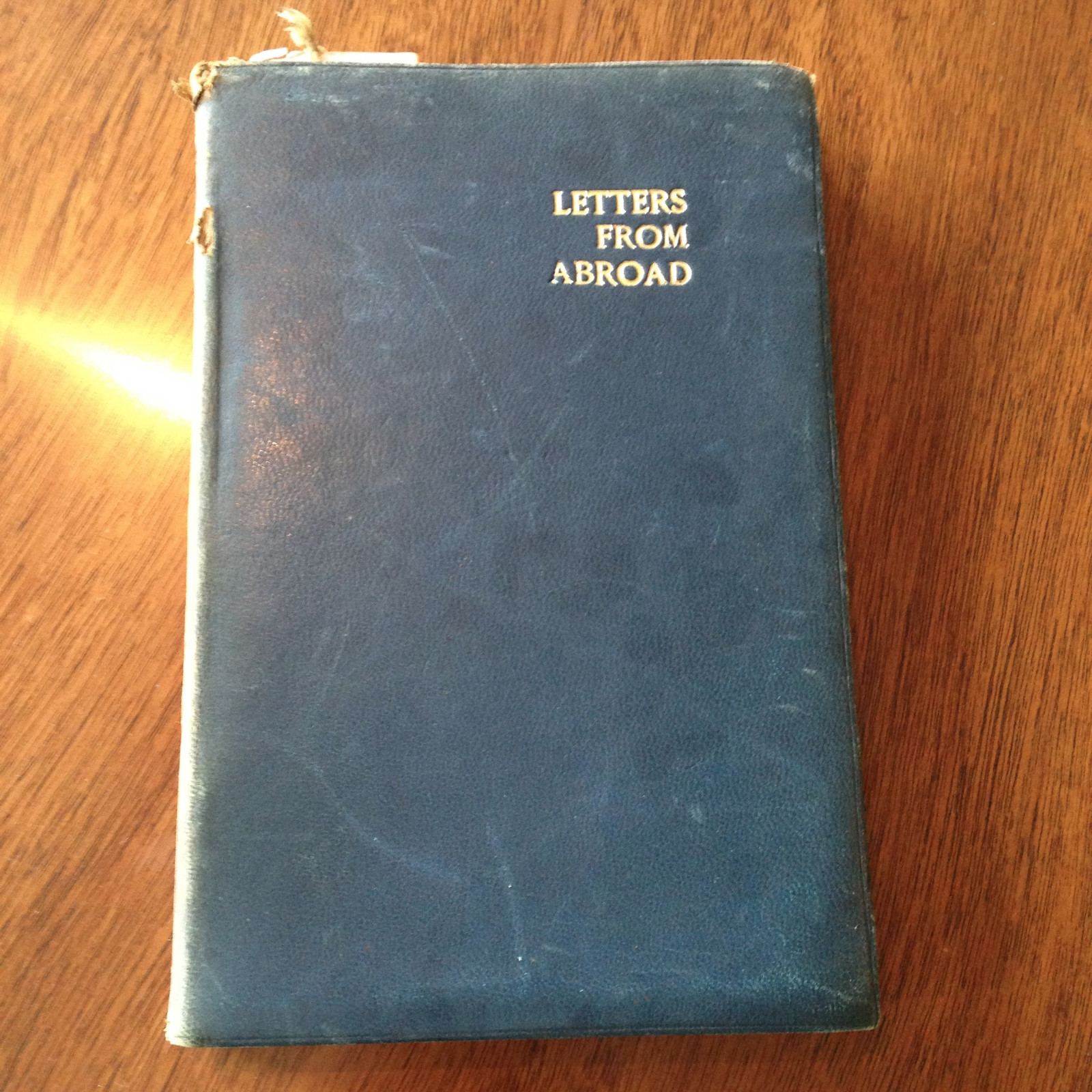 „Letters from Abroad“, by Mary G. Lewis, England, 1925