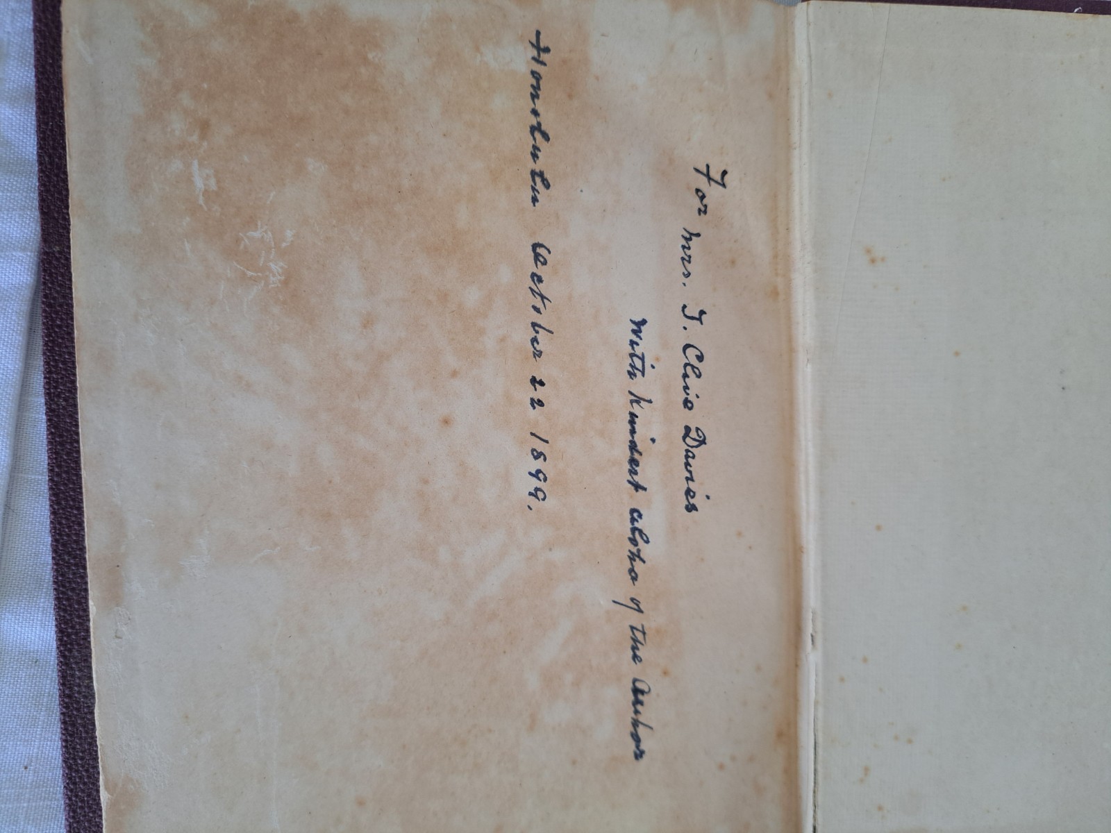 MAKAPALA by The SEA by ANNE M. PRESCOTT 1st Edition 1899 Honolulu, Hawaii Signed