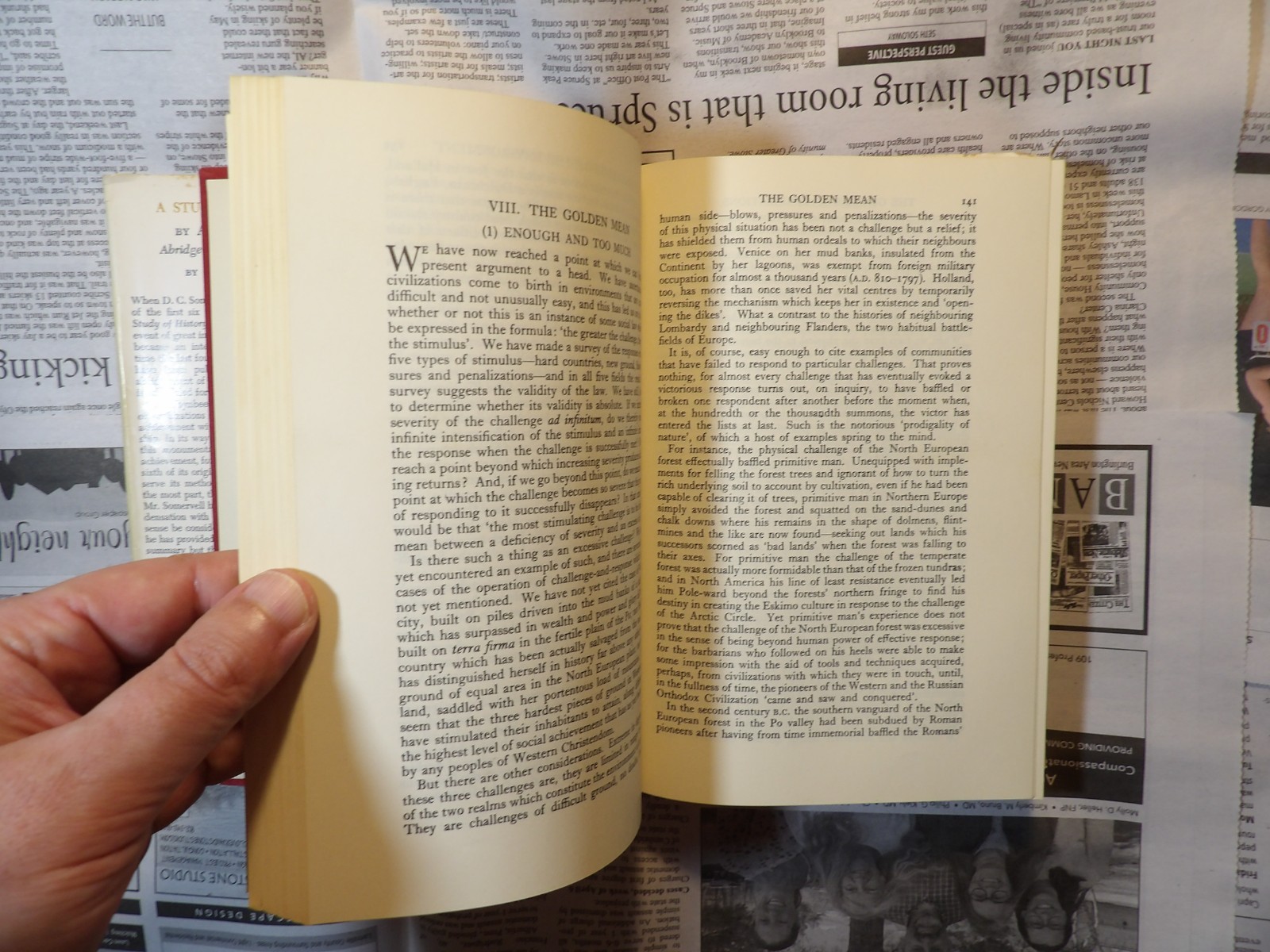A Study of History – Toynbee – Somervell – Fifteenth Printing 1961 Ronald Clyne