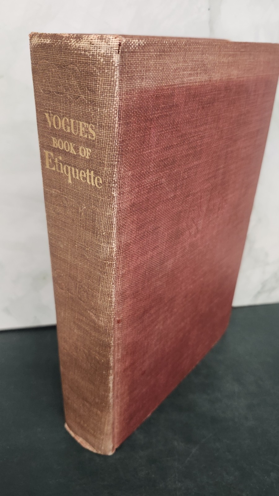 Vogue’s Book of Etiquette Millicent Fenwick 1948 Conde Nast Vintage Fashion