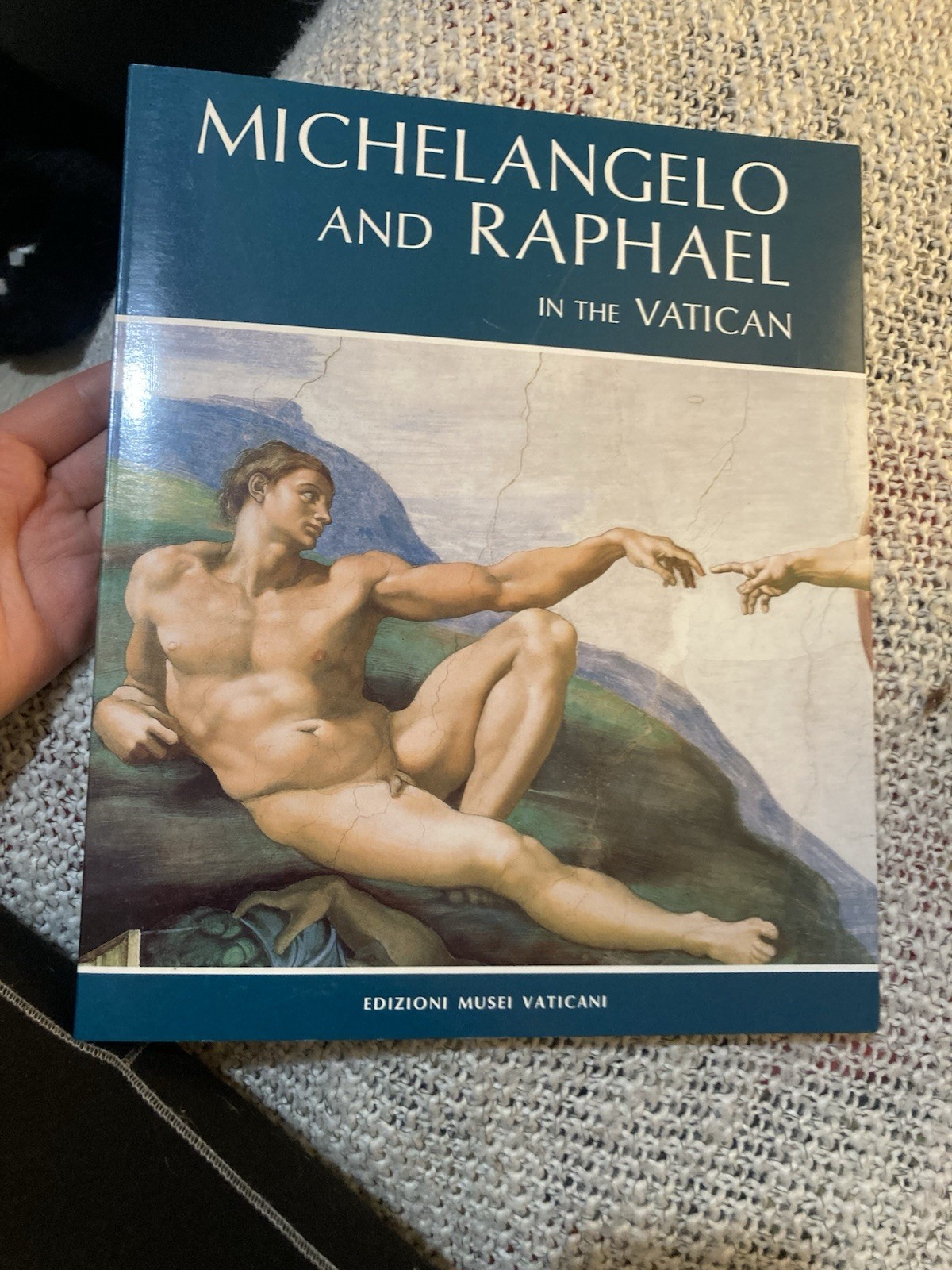 Coffee Table Book Michelangelo & Raphael In The Vatican Hard Cover, incl. dust